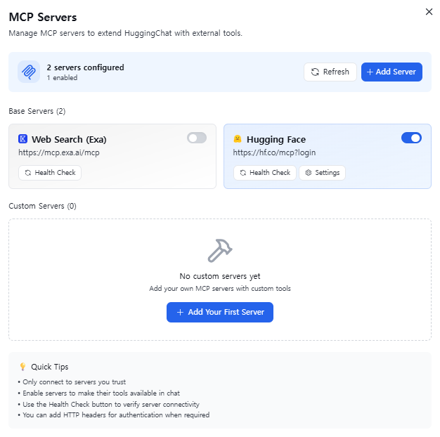 hf-mcp-huggingchat-mcp-setting
