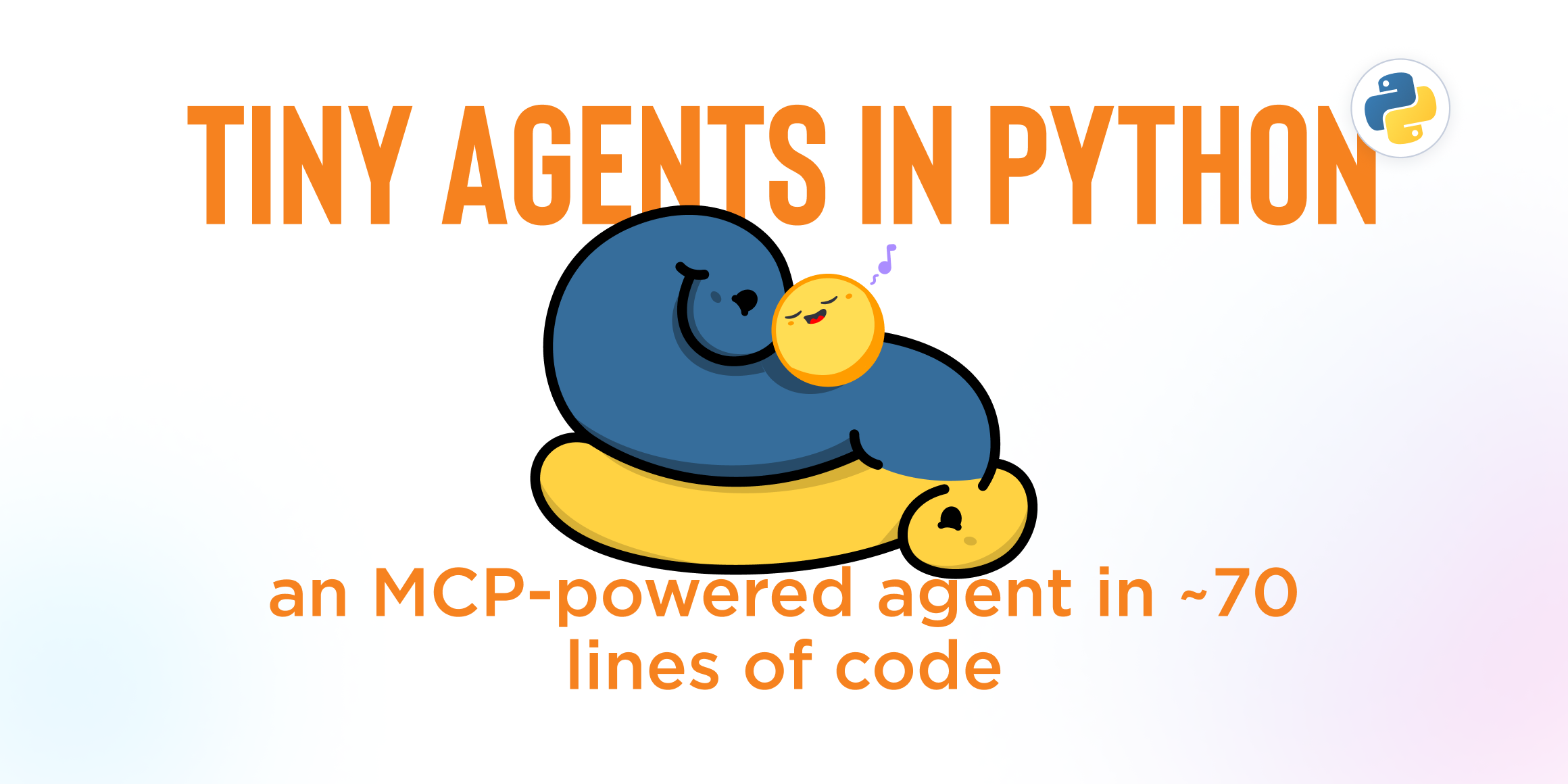 파이썬 Tiny Agents: 약 70줄의 코드로 MCP 기반 에이전트 구현하기